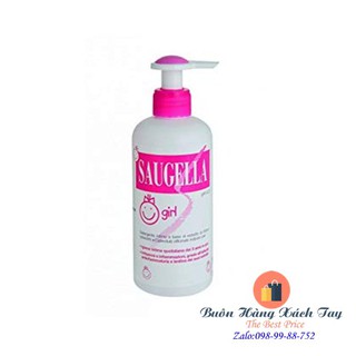 Dung dịch vệ sinh bé gái saugella