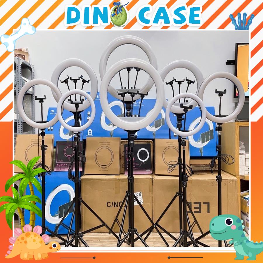 Đèn livestream size 26 30 36 45 cm và chân 2m1 Hỗ Trợ Chụp Ảnh Make up Trang Điểm nhiều Chế Độ Sáng