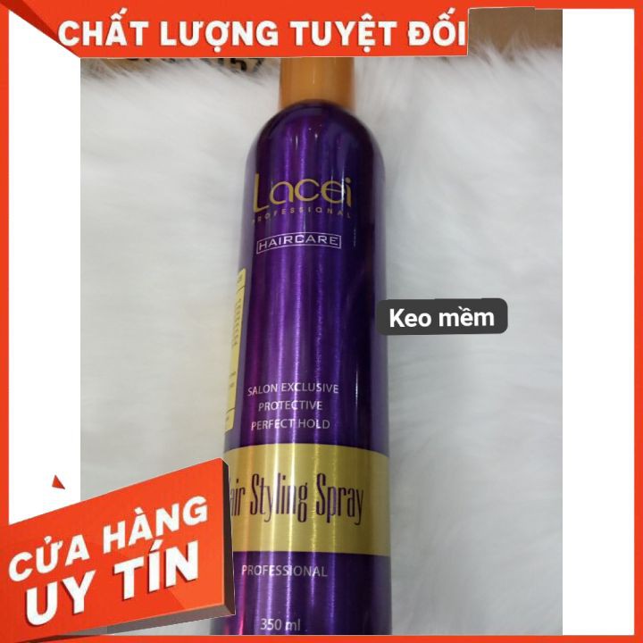 KEO XỊT TÓC LACEI 350ml 😍FREESHIP 😍 tạo kiểu , định hình , giữ nếp tóc lâu