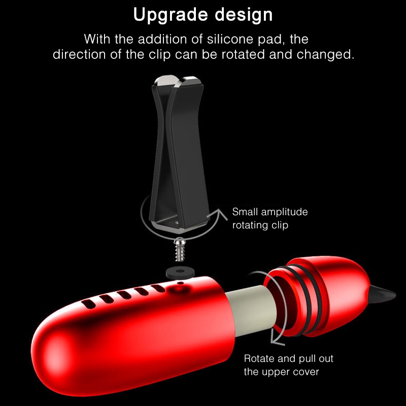 Kẹp Khuếch Tán Hương Thơm Gắn Máy Điều Hòa Xe Hơi Tiện Dụng