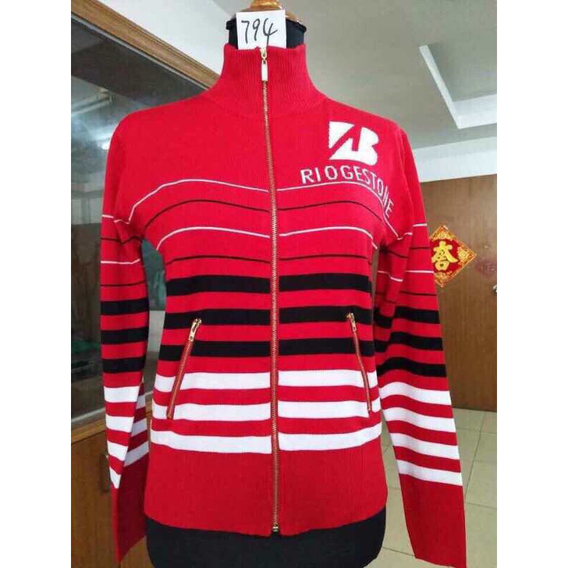 Áo khoác len dây kéo dày