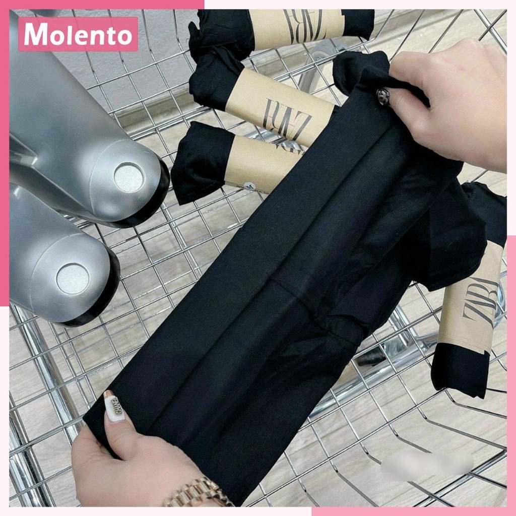 Quần Legging Lửng Đùi Nữ Cạp Cao Cấp Biker Mặc Nhà Dáng Ôm Tập Gym Yoga Thun Cotton Co Giãn 4 Chiều MOLENTO M22
