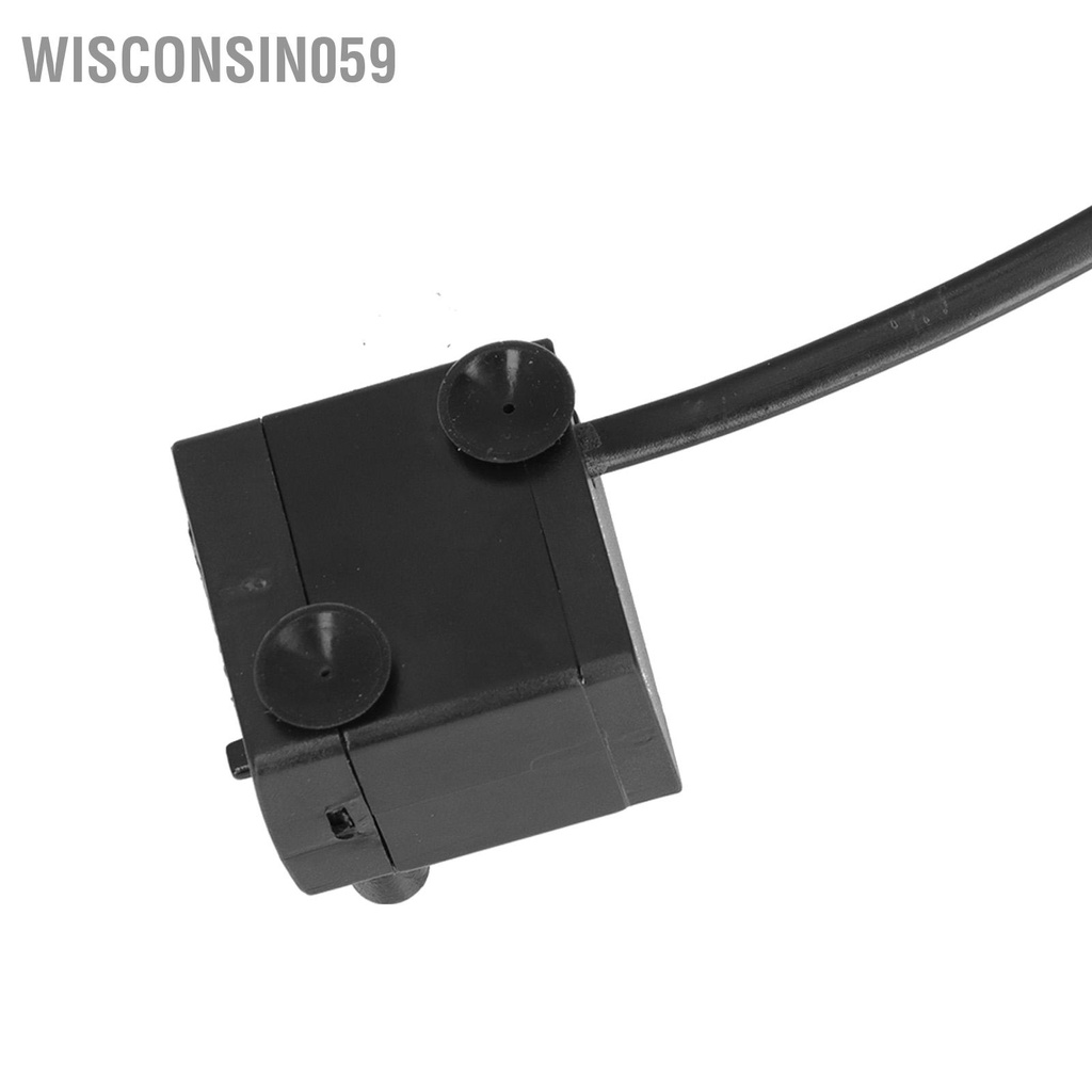 Máy bơm chìm mini Chống khô Bể cá Câm Bộ lọc Thay nước 3W 80GPH EU Cắm AC220‑240V 【Wisconsin059】