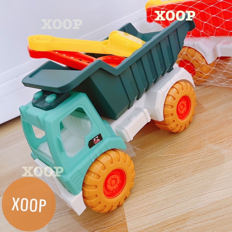 Đồ chơi ! Xe cát 2 màu kèm xẻng cát cho bé 733A-377