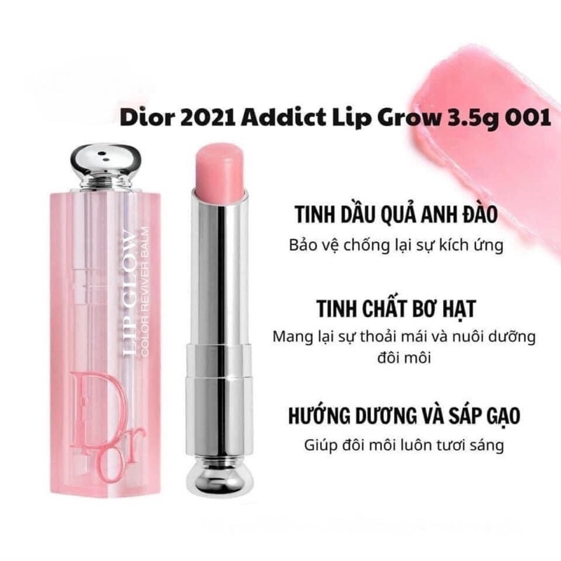 Son dưỡng môi Dior Addict Lip Glow 001