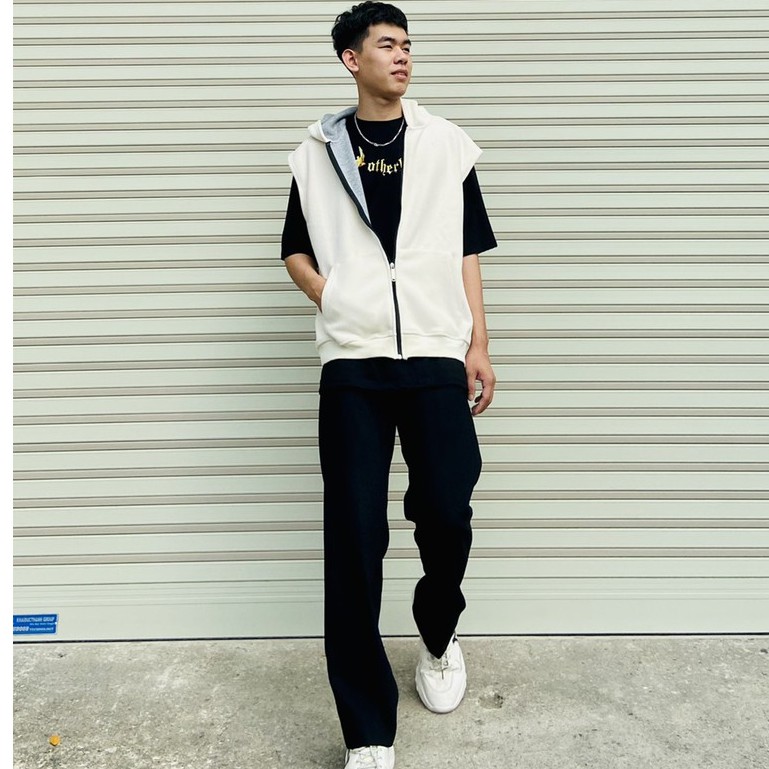 Áo khoác nỉ không tay