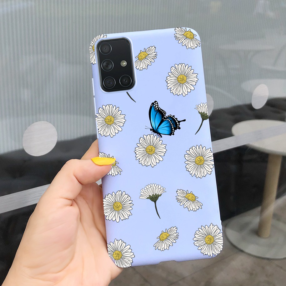 Ốp điện thoại silicon mềm bo viền họa tiết hoạt hình cho Samsung Galaxy A51 A71 SM-A515F SM-A715F A 51 A 71 4G