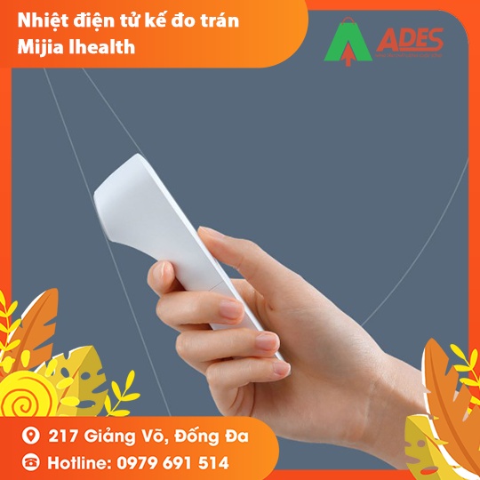 Nhiệt Kế Điện Tử Đo Trán Original Xiaomi Mijia iHealth - Hàng Chính Hãng