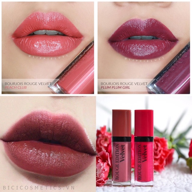 Son Kem Lì BJ Velvet - BOURJOIS Rouge Edition Velvet