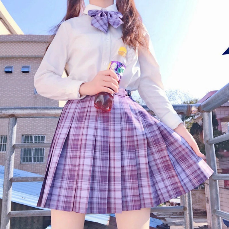 Chân váy xếp ly JK đồng phục nữ sinh nhiều màu sắc