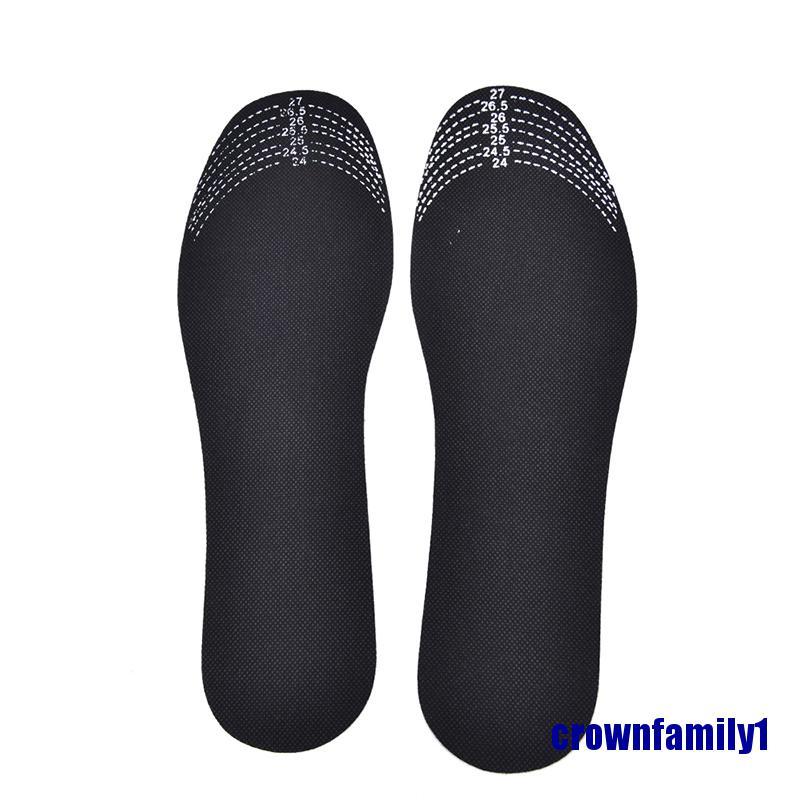 (Hàng Mới Về) Miếng Lót Giày Than Tre Hoạt Tính Crownfamily1