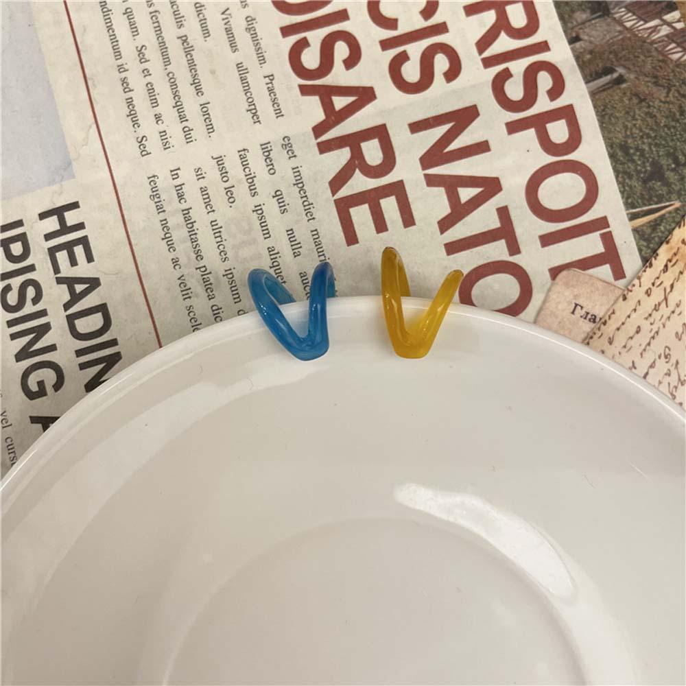 Khuyên Kẹp Vành Tai Hình Tròn Phong Cách Hàn Quốc Dễ Thương Cho Nữ