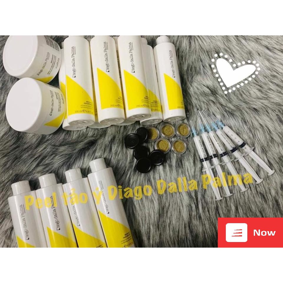 [link cũ hơn 800 lượt mua] [SET 2-5 LẦN] Peel da tảo ý, tách set liệu trình, Peel tảo Diego Dallma Palma