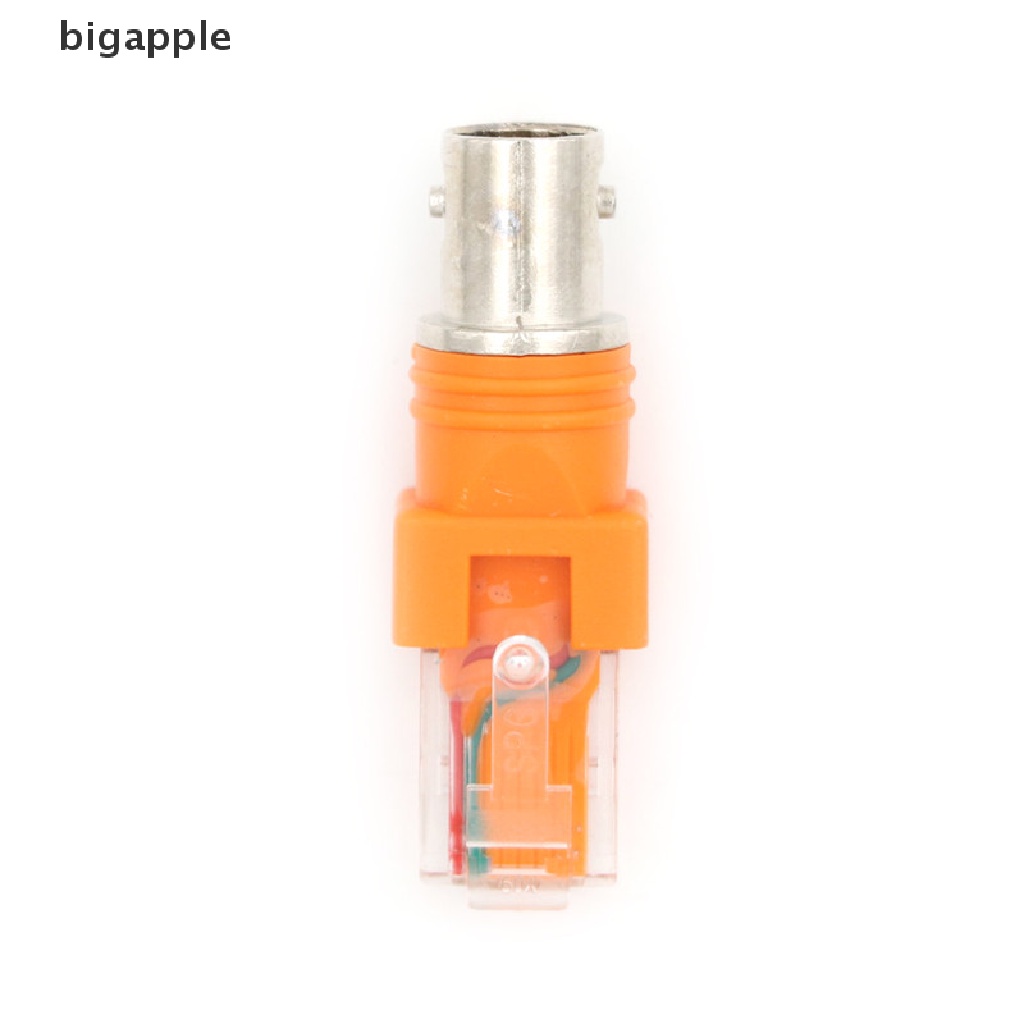 bigapple BNC Female to RJ45 Male Coaxial Barrel Coupler Adapter RJ45 to RF Connector RDG
