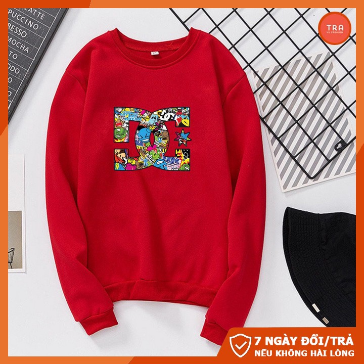 Áo sweater nam dài tay❤️ Freeship 50K❤️ Áo nam nỉ poly thái dày mịn phối DG đẹp độc lạ SW311 | BigBuy360 - bigbuy360.vn