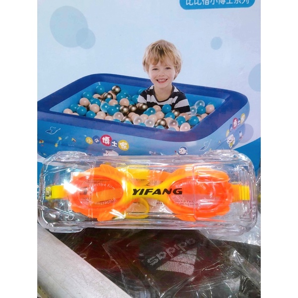 Kính Bơi Cho Bé Cao Cấp Loại 1, Hộp Hình Chiếc Xe Hơi - LYLYSPORTS