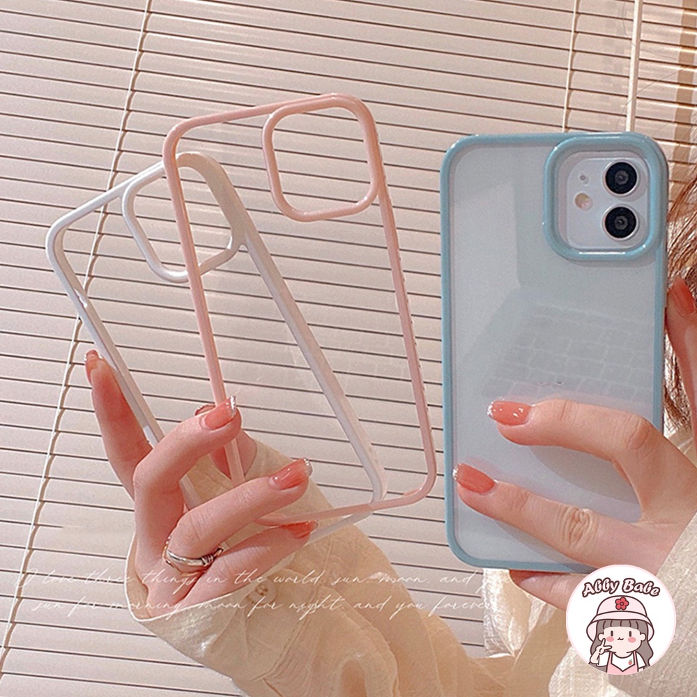 Ốp Điện Thoại TPU Mềm Trong Suốt Chống Thấm Nước Thời Trang Cho IP 14 13 12 11 Pro Max XR 8 7 Plus