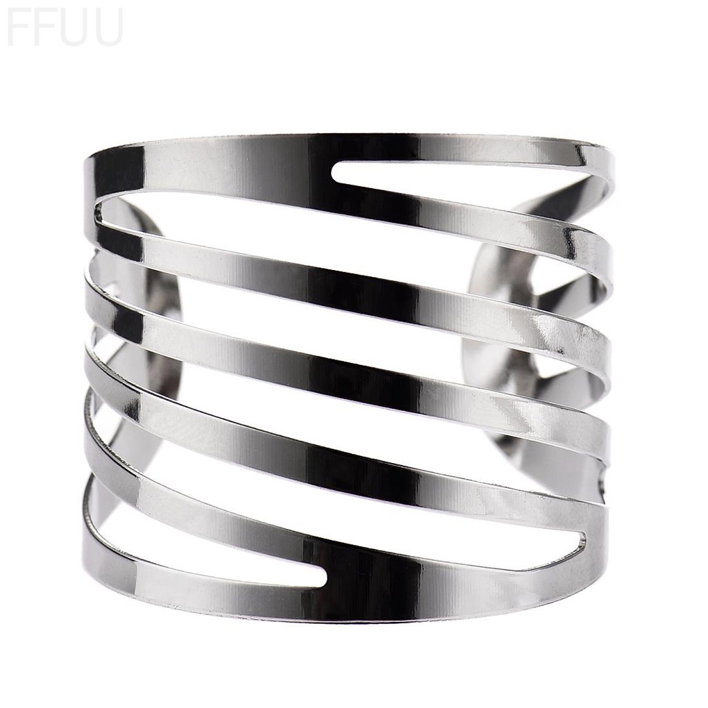 Set 12 vòng giữ khăn ăn trang trí bàn tiệc tiện dụng FF86