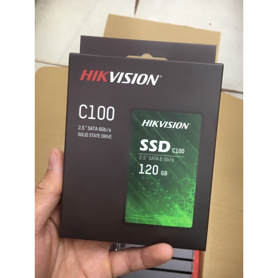 Ổ đĩa cứng SSD Hikvision  C100 120Gb, 240Gb, 480Gb SATA 3 - Hàng chính hãng
