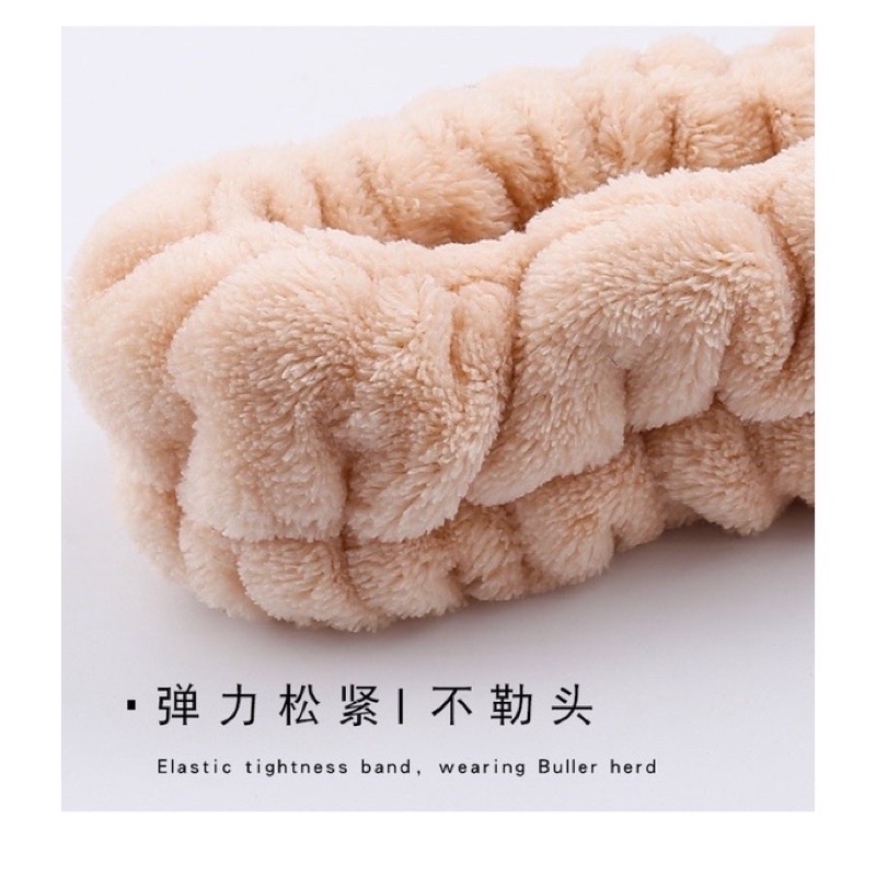 Băng đô rửa mặt thiết kế kiểu dễ thương nam nữ phong cách Hàn Quốc