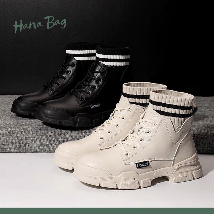 Giày bốt nữ cao cổ Loại 1, giày boot nữ thời trang phong cách Hàn Quốc | BigBuy360 - bigbuy360.vn