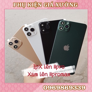 Miếng dán lưng độ biến X//Xr/Xsmax thành 11 Pro/ip11/11ProMax [Tặng kèm giấy lau kính]