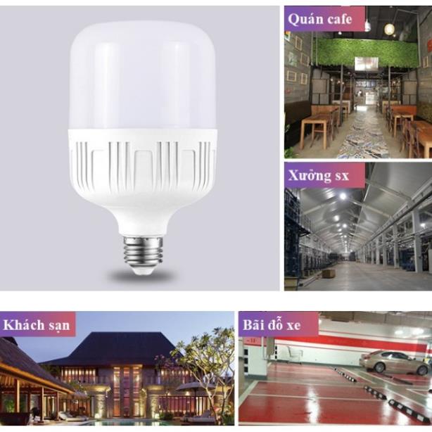 Bộ 8 bóng đèn led búp trụ 25w kín nước siêu sáng siêu bền