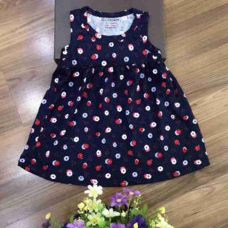 Váy đầm thun sát nách vnxk 2-6y