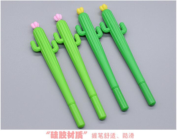 Bút Mực Nước Mực Đen Ngòi 0.5mm Hình Cây Xương Rồng