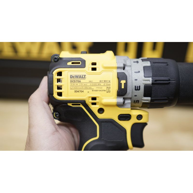 DMTT Khoan Pin 12V 3 Chức Năng Dewalt DCD706