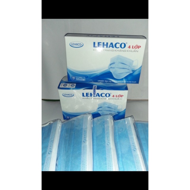 KHẨU TRANG LEHACO LOAI 4 LỚP 1 bich 10 cai | BigBuy360 - bigbuy360.vn