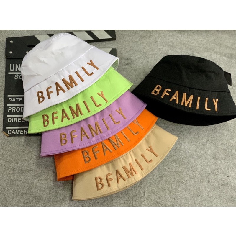 NÓN BUCKET SỤP - VÀNH CỤP BFAMILY CÁ TÍNH