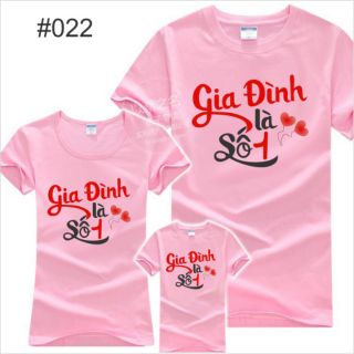 Áo gia đình áo đồng phục