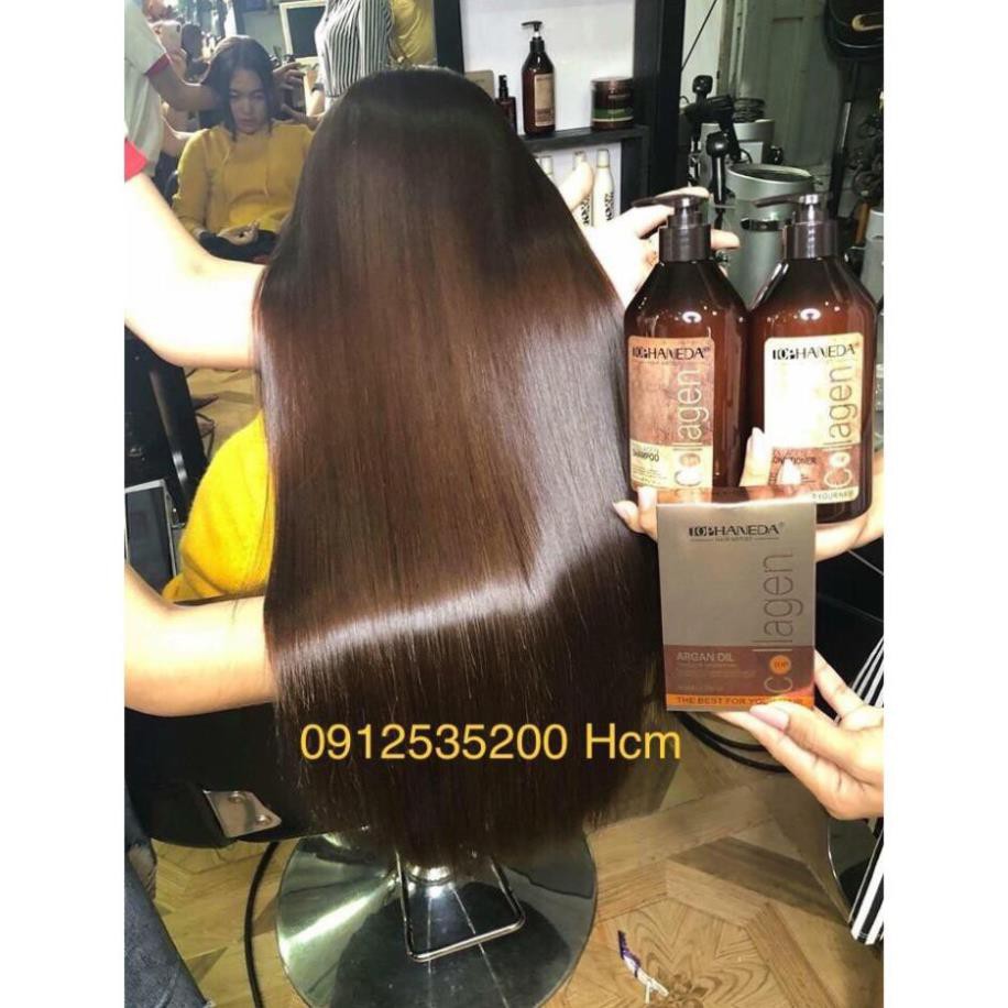 [Chính hãng] [KM] Dầu gội phục hồi siêu mượt tóc Top Haneda Collagen Shampoo 785ml - Chính hãng