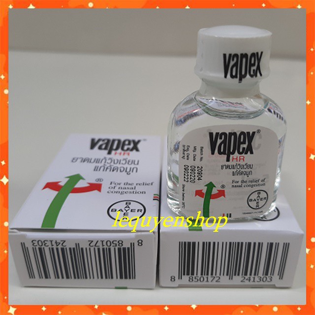 [hàng chính hãng]Dầu gió Vapex Thái Lan 5ml