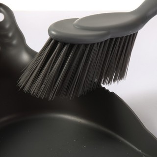Mini Table Top Keyboard Brush with Dustpan Small Broom Set Stool Cleaning Brush