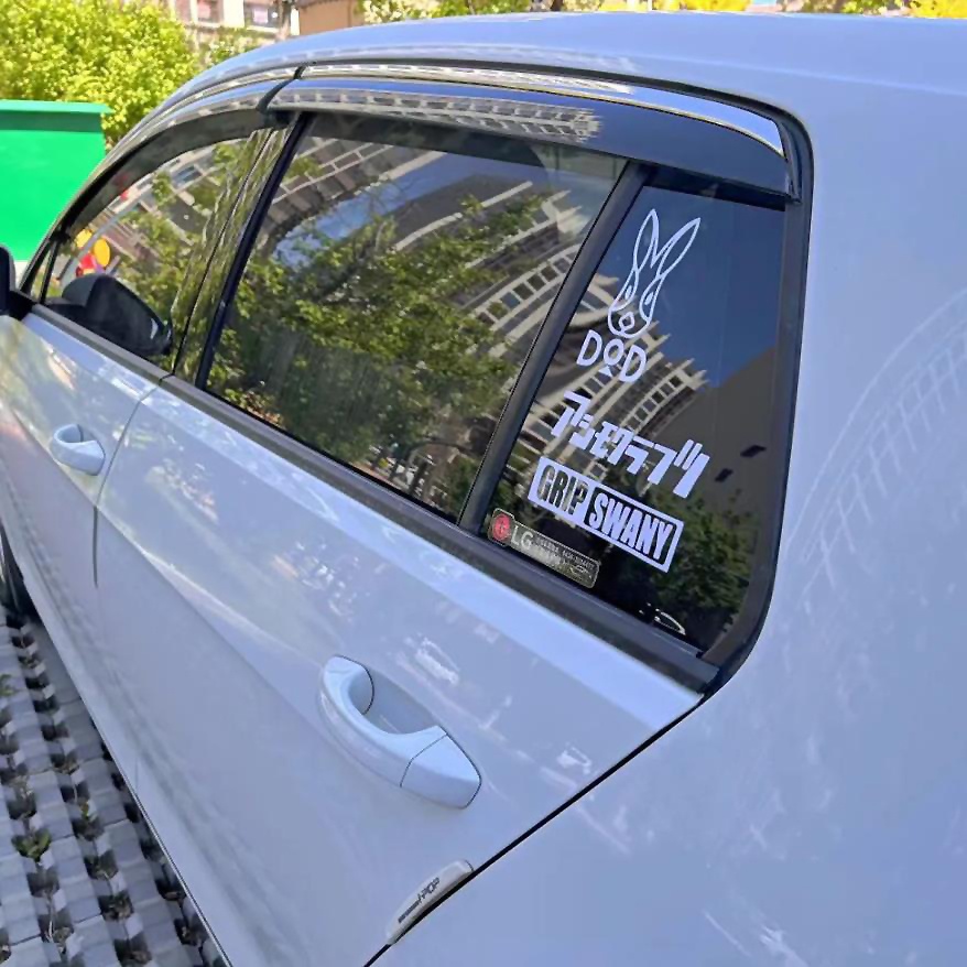 Nhật Bản Ngoài trời Cắm trại Núi Xe Sticker Bata Tuyết Đỉnh Dán Cửa Xe Kính chắn gió Decal sửa đổi