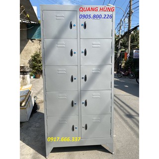 TỦ SẮT SƠN DẦU 10 CÁNH THIẾT KẾ ĐẸP, GIÁ TỐT HCM