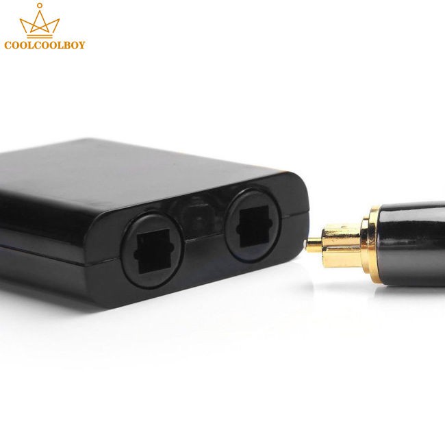 Cáp Chia Âm Thanh 2 Cổng Spdif Toslink 1 Sang 2