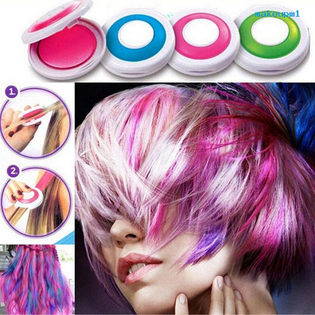 Phấn nhuộm tóc tạm thời kích thước mini hợp thời trang màu sắc tùy chọn