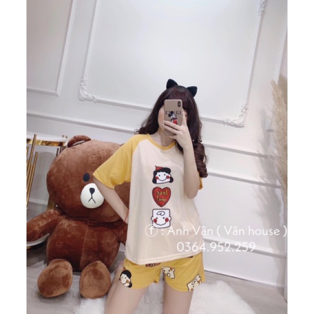 Thời Trang Nữ BÁN SỈ BỘ ĐÙI HOẠT HÌNH AV 5 MÀU CHO MẸ VÀ BÉ Phương Linh Shop