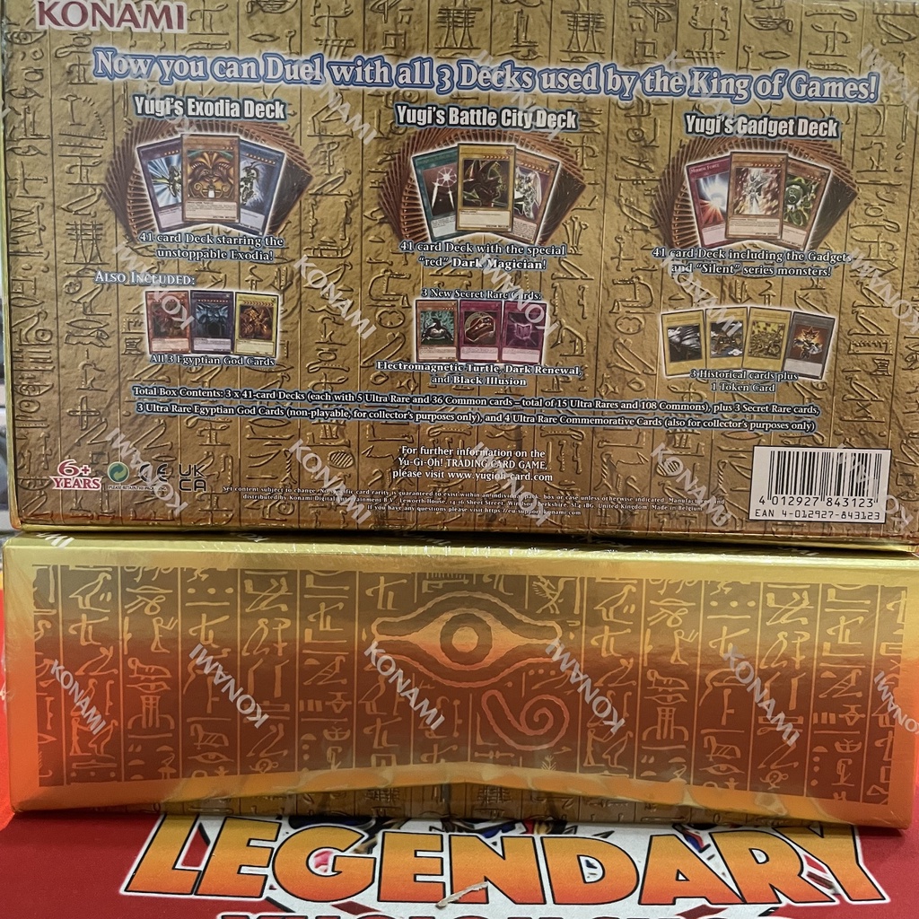 BỘ BÀI YUGIOH CHÍNH HÃNG] Yugi's Legendary Deck - YGLD - Các Huyền Thoại Của Yami Yugi