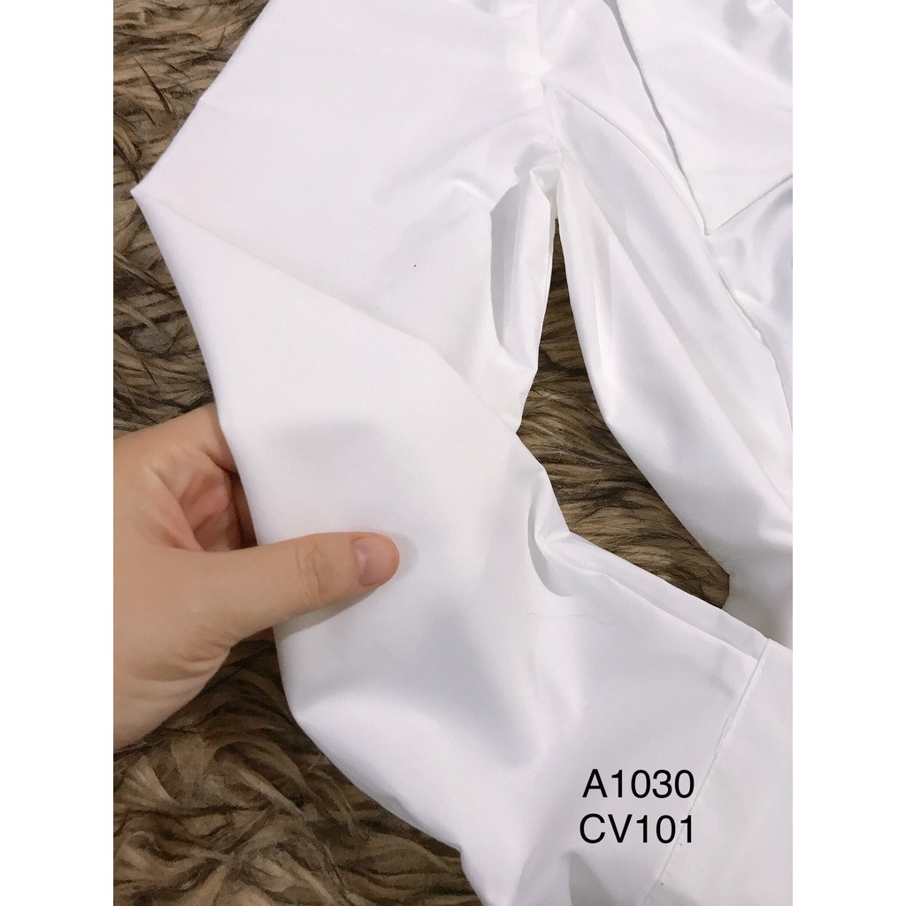 [ xả kho ] MiD Set đen trắng cổ bẻ V1030 Mie Design ảnh thật