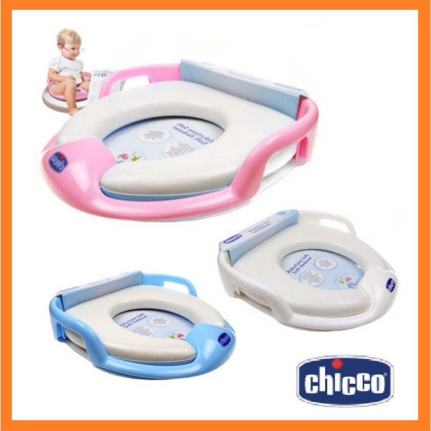 Bệ vệ sinh trẻ em Chicco, bệ thu nhỏ dạy trẻ cách đi vệ sinh