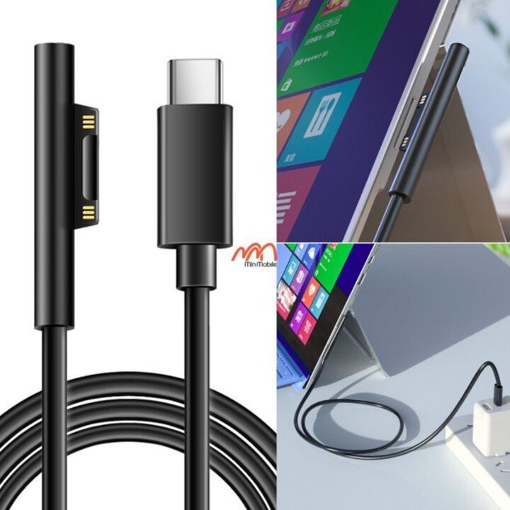Cáp sạc type-C to Surface Pro 3/4/5/6