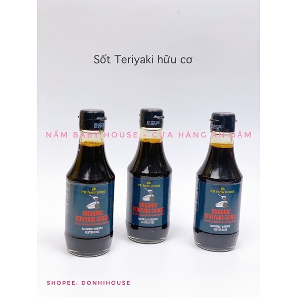 Sốt Teriyaki PB Farm Thái Lan dành cho bé ăn dặm