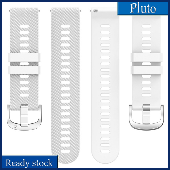 Mới Dây Đeo Thay Thế 20mm Bằng Silicon Khóa Inox Cho Đồng Hồ Thông Minh Samsung Garmin Venu