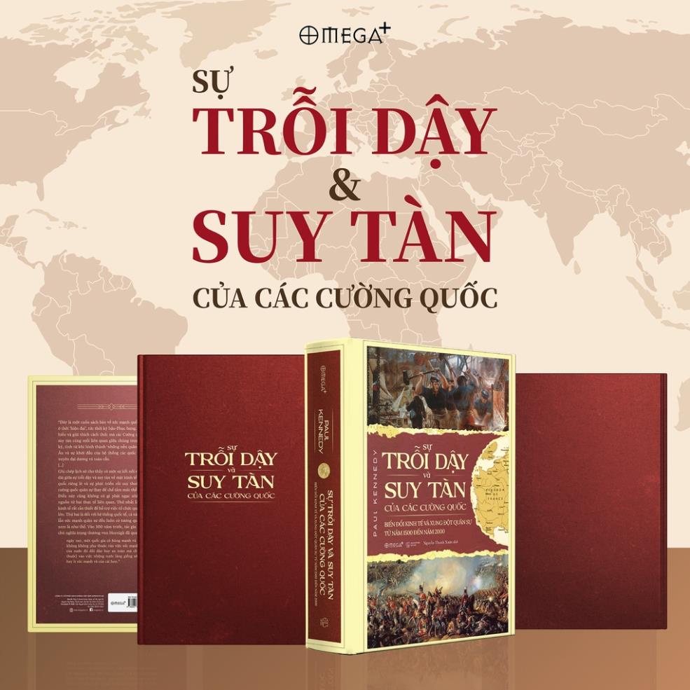 Sách - Sự Trỗi Dậy Và Suy Tàn Của Các Cường Quốc - AlphaBooks