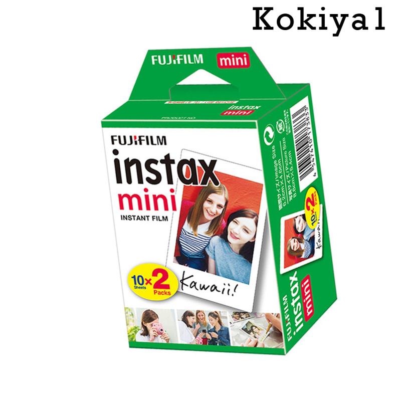 Set 20 tấm phim màu trắng mini cho máy ảnh Fuji Instax Mini 70 8