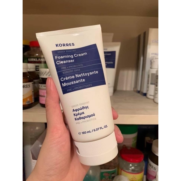 SỮA RỬA MẶT TẠO BỌT KORRES GREEK YOGHURT FOAMING CREAM CLEANSER